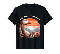 ¿Qué Pasa si no Soy lo Suficientemente Tonto? Tonto Ganso reflexionando sobre sí Mismo Camiseta gráfica económica