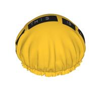 ¿Qué pasa si todo esto es real? Gorros de ducha reutilizables, impermeables y suaves para mujer, con doble capa de protección.