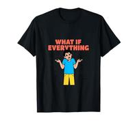 ¿Qué Pasa si Todo Pensando Demasiado en el diseño de Preguntas mentales Camiseta