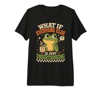 ¿Qué Pasa si Todos los demás están Pensando en la Broma Divertida de la Rana Camiseta Premium