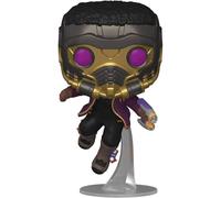 ¡Qué pasaría si T'Challa Star-Lord Funko Pop Figura Vinilo Con Caja Ventana Est
