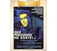Que Personne Ne Sorte [Francia] [DVD]