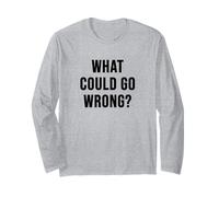 ¿Qué podría Salir Mal? Manga Larga