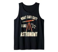Qué Puedo Decir Me Gusta la Astronomía Camiseta sin Mangas