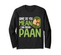 ¿Qué quieres decir con que tenía suficiente comida bengalí Paan Meetha Paan Manga Larga