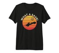 Qué Salvamento Vintage Retro Rocket Soccer Car League Camiseta Premium