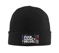 ¡Que Se Joda Nancy Pelosi! Hombre Mujer Skull Cap Grueso Gorro De Punto Elástico Gorro Invierno para Ciclismo Deportes Correr
