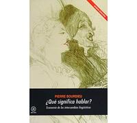 ¿Qué Significa Hablar: 282 (Universitaria)