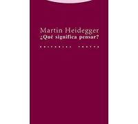 ¿Qué Significa Pensar? - 2ª Edición (Estructuras y Procesos. Filosofía)