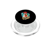 ¿Qué Tal Las Gafas de Sol Cool Chicken? Divertido Granjero, gallina, Amante del país PopSockets PopGrip para MagSafe