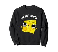 ¿Qué tal un juego de palabras divertido con queso Sudadera