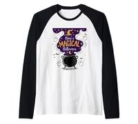 Que tengas un Halloween mágico Camiseta Manga Raglan