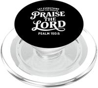 Que todo lo que tiene aliento alabe al Señor Salmo 150:6 PopSockets PopGrip para MagSafe