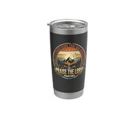Que todo lo que tiene aliento alabe al Señor Salmo 150:6 Vaso térmico de acero inoxidable de doble pared