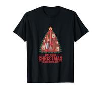 Que tu Navidad florezca con Joy Gardening Holiday Art Camiseta