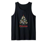 Que tu Navidad florezca con Joy Gardening Holiday Art Camiseta sin Mangas