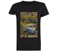 ¡Qué Viaje Tan Largo Y Extraño! Camiseta Mujer Negro Women's T-shirt Black