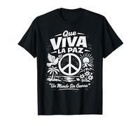 Que Viva La Paz - Paloma española con Signo de Paz Positivo Camiseta