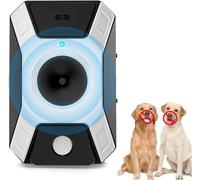 Queath Dispositivo antiladridos para Perros, Recargable para Perros pequeños, medianos y Grandes, Dispositivo antiladridos ultrasónicos, 2 Modos Ajustables, Dispositivo antiladridos automático