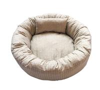 QUEAWOQ Camas para mascotas Cama cuadrada suave para perros y mascotas, casa de gato, almohadilla redonda para mascotas pequeñas y medianas para cachorros, cojín para perrera, suministros para gatos y
