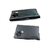 QUEAWOQ Camas para mascotas cama lavable para perros suave cojín grande para perros perrera sofá acogedor para cachorros cama para gatos Husky Labrador Teddy tumbona ropa de cama para mascotas (color:
