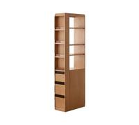 QUEAWOQ Estantería creativa de madera maciza para el hogar, sala de estar, armario de almacenamiento, dormitorio, estantería con patas de pulpo