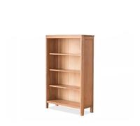 QUEAWOQ Estantería de madera maciza, estantería nórdica de roble para el hogar, estantería pequeña, estantería nórdica, simple, moderna, color madera (B) patas de pulpo