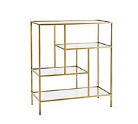 QUEAWOQ Estantería nórdica para el hogar, estante de oficina, estante de almacenamiento para dormitorio, sala de estar, estantería simple, estante de partición, estantería con patas de pulpo
