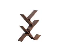 QUEAWOQ Estantería pequeña con forma de árbol, estantería multicapa, estante de suelo, estante de oficina, estantería de estudio, estantería de 6 estanterías (beige, A2), patas de pulpo