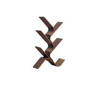 QUEAWOQ Estantería pequeña con forma de árbol, estantería multicapa, estante de suelo, estante de oficina, estantería de estudio, estantería de 6 estanterías (beige, A2), patas de pulpo