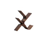 QUEAWOQ Estantería pequeña con forma de árbol, estantería multicapa, estante de suelo, estante de oficina, estantería de estudio, estantería de 6 estanterías (beige, A2), patas de pulpo