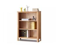 QUEAWOQ Estantería pequeña de roble importado, estantería pequeña, nórdica, sencilla, respetuosa con el medio ambiente, estantería de estudio, muebles de estudio, patas de pulpo