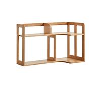 QUEAWOQ Estantería pequeña y moderna, organizador de almacenamiento de escritorio, sala de estudio, dormitorio, oficina, estantería con patas de pulpo