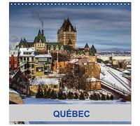 Québec (Calendrier mural carré 2026 30x30 cm) Calendrier double avec une page pour vos prises de notes: Quelques photos de la Ville de Québec, Canada