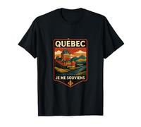 Quebec - Castillo de Je Me Souviens Camiseta