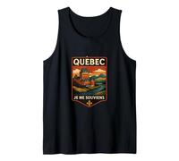 Quebec - Castillo de Je Me Souviens Camiseta sin Mangas