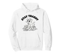 Quédate Basura Lindo Basura Rata Basura Meme Sudadera con Capucha