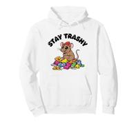 Quédate Basura Lindo Basura Rata Basura Meme Sudadera con Capucha