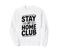 Quédate en casa Club Vida introvertida Cita Divertida Sudadera