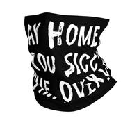 Quédate En Casa Si Tienes Hambre, Ven Si Tienes Hambre. Unisex Snood Elástica Calentador De Cuello Suave Tubular Pañuelo para Invierno Esquí Moto Correr