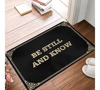 Quédate Quieto Y Conoce Alfombra Baño Secado Rápido Alfombra Exterior Lavable Felpudo De Entrada para Exterior Bañera Pasillo 40X60Cm