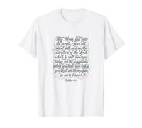 Quédate quieto y ve la salvación del Señor | Éxodo 14:13 Camiseta