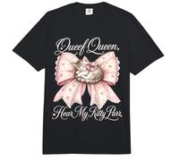 Queef Queen Hear My Kitty ronronea Coqueta Kitty Comfort Colors Adult Heavyweight T-Shirt