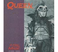 QUEEN - A KIND OF MAGIC 12" SINGLE UK EMI 1986 2 TRACK EXTENDED VERSION B/W A DOZEN RED ROSES FOR MY DARLING (12QUEEN7) PIC SLEEVE