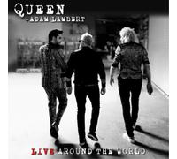 Queen + Adam Lambert Live Around the World (CD) Album with DVD (Importación USA)