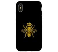 Queen Bee - Abeja de Apicultura Corona de Apicultor Regalo Carcasa para iPhone X/XS
