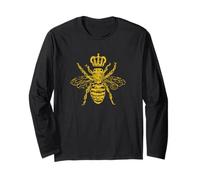Queen Bee - Abeja de Apicultura Corona de Apicultor Regalo Manga Larga