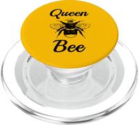 Queen Bee Crown For Women Wives Mothers Bumble Bee PopSockets PopGrip para MagSafe