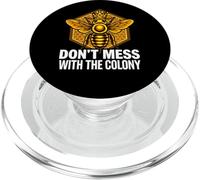 Queen Bee Don't Mess with The Colony Beekeeper PopSockets PopGrip para MagSafe
