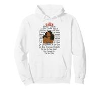 Queen Black Girl Magic Melanin Poppin Girl Power Women Sister Sudadera con Capucha